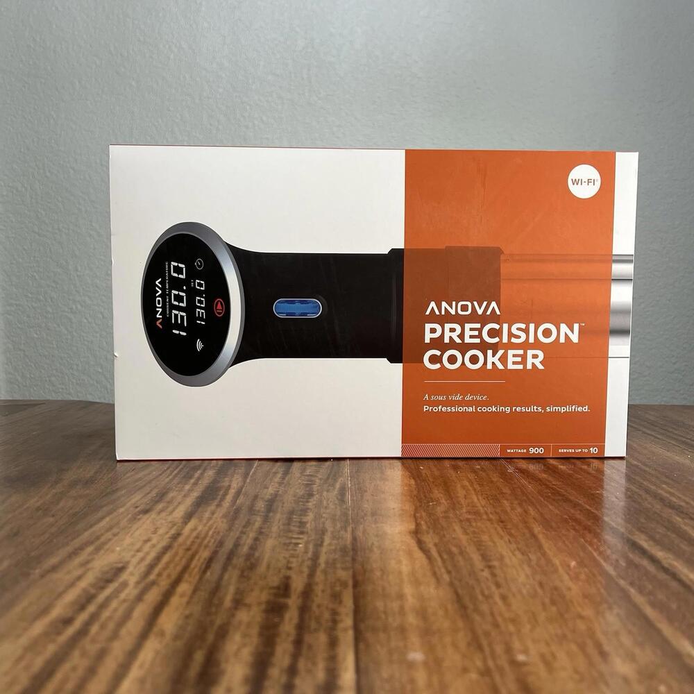 Anova Sous Vide - Precision Cooker Wifi Smart Gourmet Slow- Black‎ New Open Box